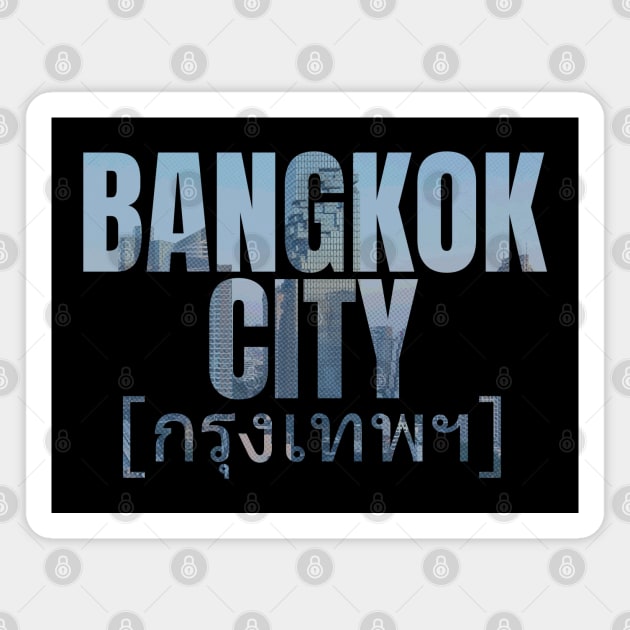 i Love Bangkok Magnet by LR_Collections